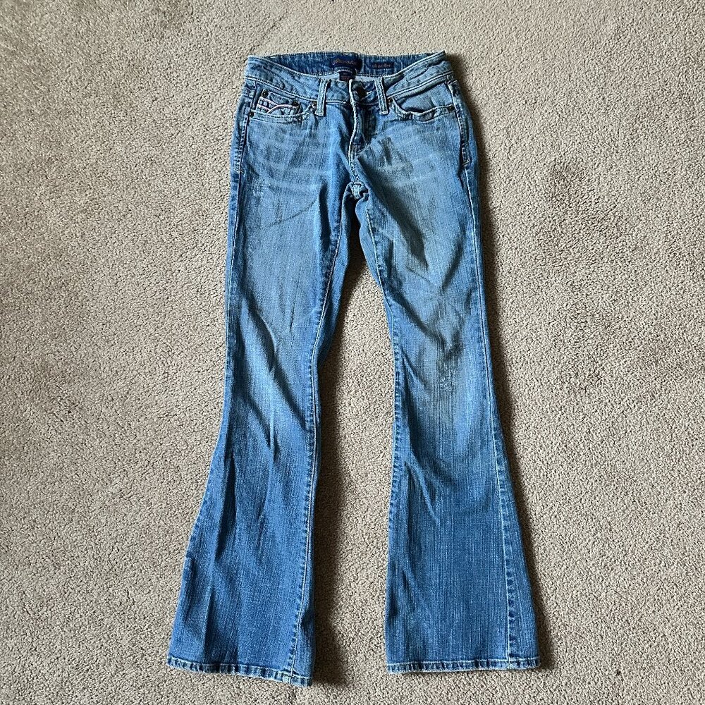 Aeropostale low-rise flared jeans - 0 Short